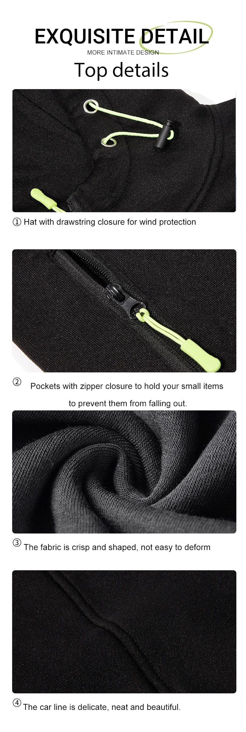 Norway Fjords And Mountains Print Male Zipper Hoodie All-Match Fashion Streetwear Vintage Casual Clothes Autumn Loose Hooded