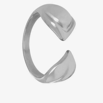 Waterproof Stainless Steel Ring for Women Non-fading Heart Ring Stylish Metal Rings Simple New Jewelry Wholesale Dropshipping