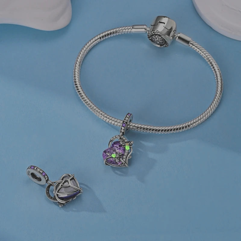 Original Charms Bead Pendant 925 Sterling Silver Cat Paw Bow Girl Cherry Firefly Heart Charm Fit Bracelet DIY Women Jewelry Gift