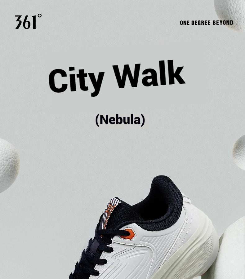 361 Degrees Men Running Shoe Leather All-Weather Protection Shock Absorption Casual Versatile Stable Male Sneaker 672532228