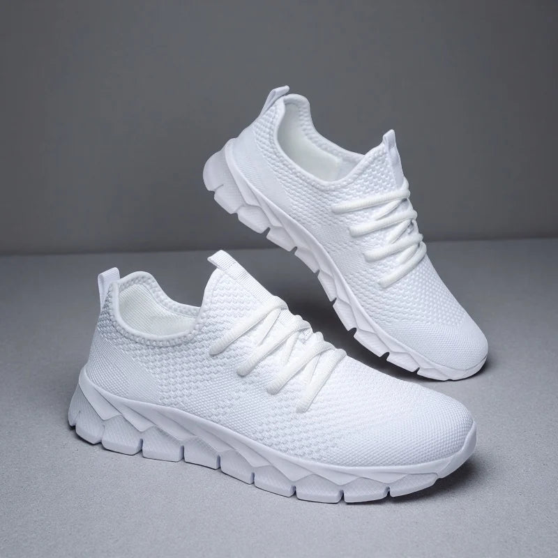 Men's Sneakers Mesh Lightweight Women's Shoes Casual Flats Shoes Men Running Sports Shoes Soft Tennis Breathable Male Sneakers