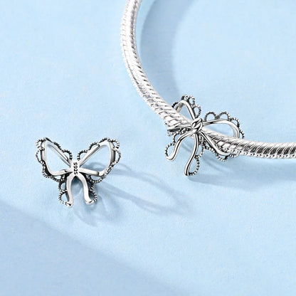 Original Charms Bead Pendant 925 Sterling Silver Cat Paw Bow Girl Cherry Firefly Heart Charm Fit Bracelet DIY Women Jewelry Gift