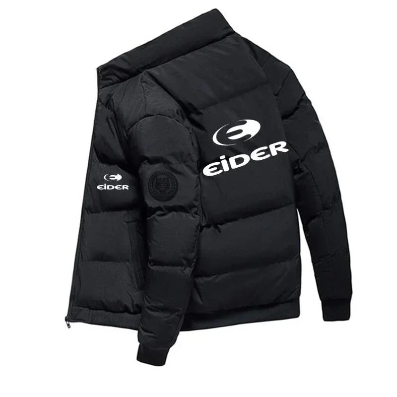 New men's fashion autumn and winter coat jacket, casual windproof waterproof down jacket, thick warm padded jacket