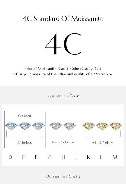 MODIAN D Color Moissanite Ring Delicate Square 925 Sterling Silver Lab Diamond Ring For Women Wedding Statement Jewelry