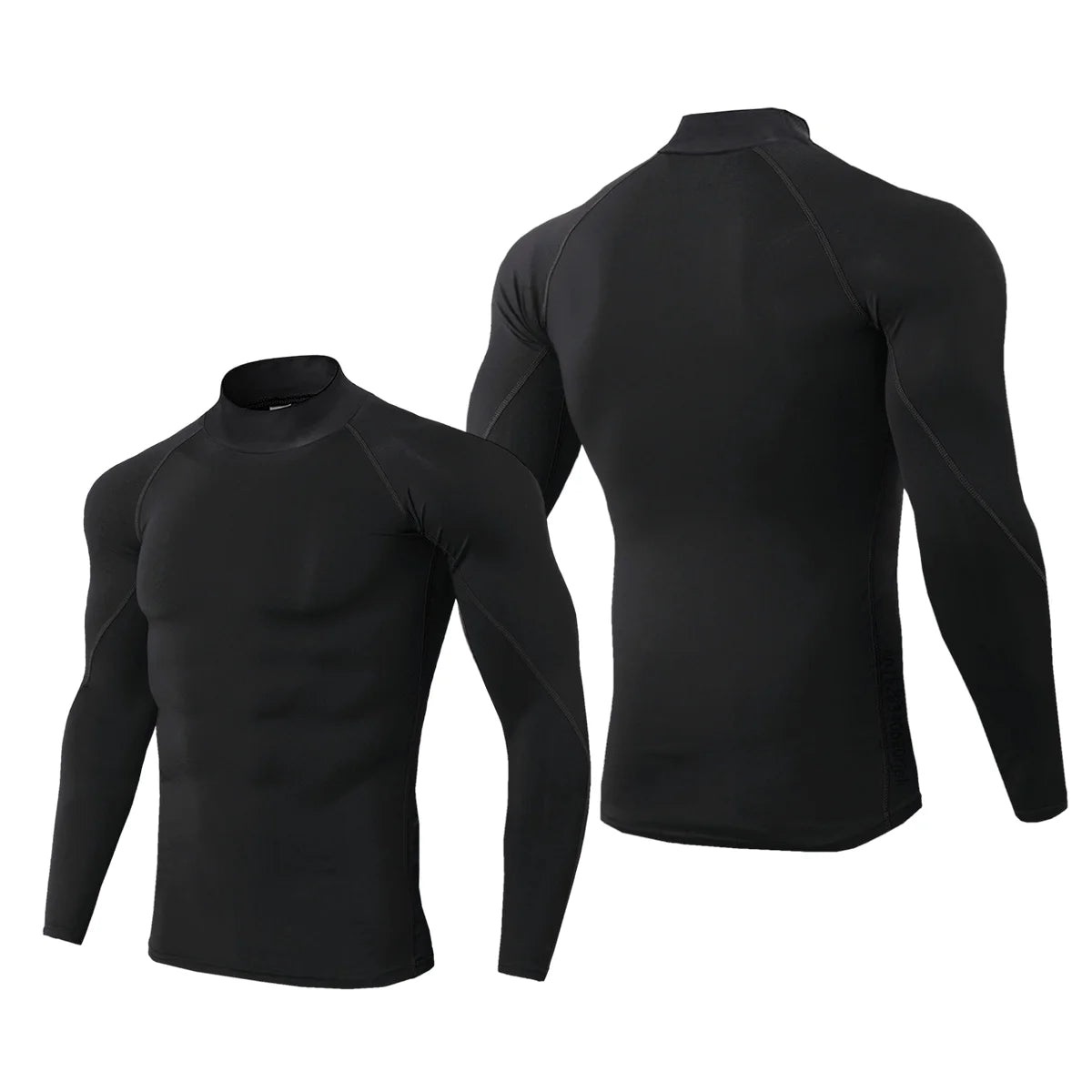 Sport T-shirt Men Compression Running Shirt Elastic Long Sleeve Fitness Athletic Top Gym Workout Undershirt Sportwear