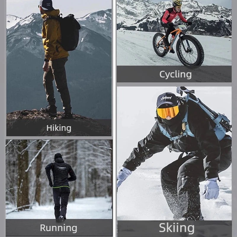 Men's High neck Long Sleeve Compression Shirts Cool Dry Sun Protection Sports Tights Undershirts Running Gym Tops