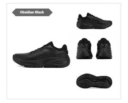 361 Degrees Men Running Shoe Leather All-Weather Protection Shock Absorption Casual Versatile Stable Male Sneaker 672532228