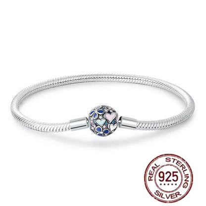 The new hot item, Disney Charm Bead Pendant, is compatible with the original DIY 925 sterling silver bracelet, making it an idea