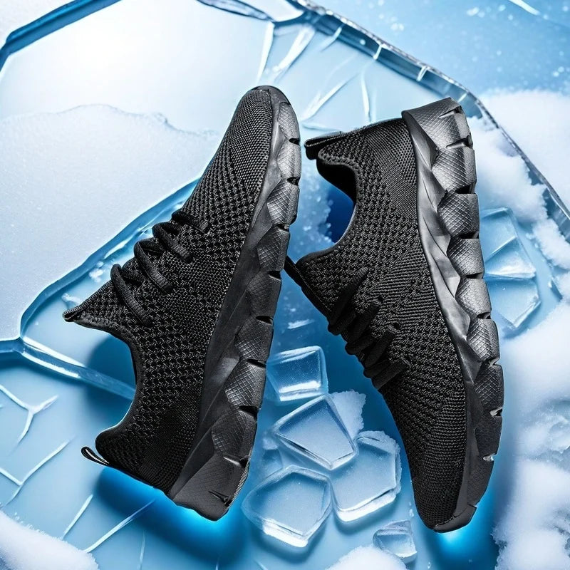 Men's Sneakers Mesh Lightweight Women's Shoes Casual Flats Shoes Men Running Sports Shoes Soft Tennis Breathable Male Sneakers