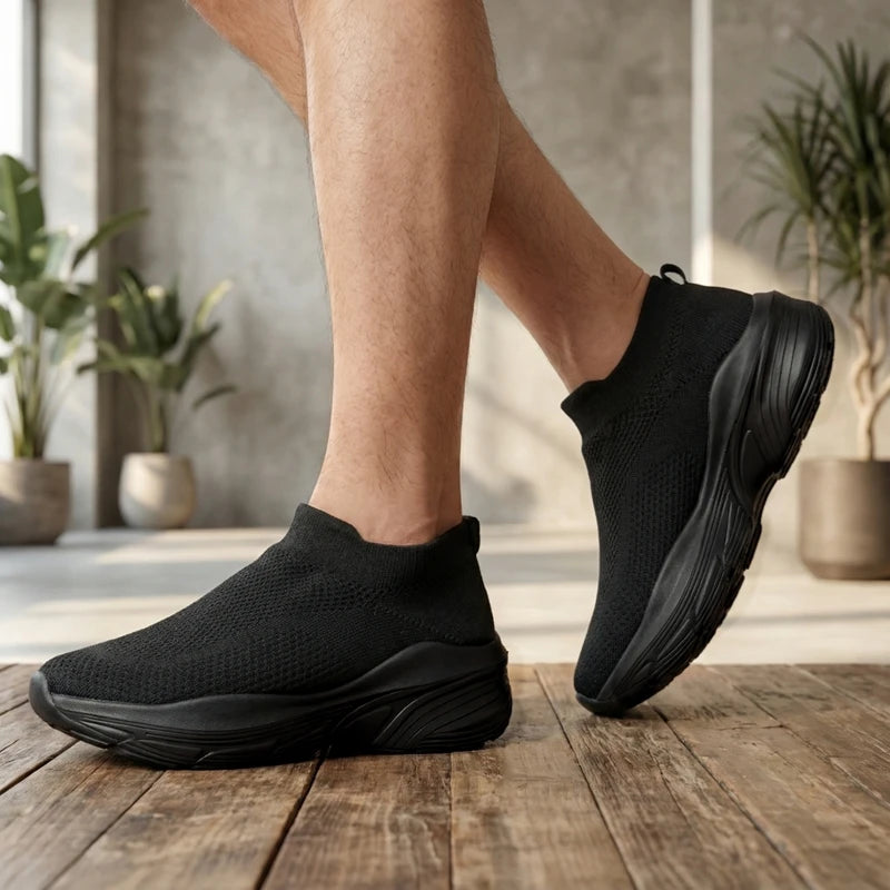 Mens Womens Unisex Lightweight Breathable Mesh Running Shoes Casual Sneakers Sock Shoes for Walking Jogging Gym Workout