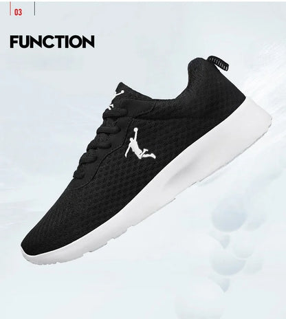 Men's casual sports shoes cushioning breathable lightweight mesh running shoes fashion comfortable soft-soled walking shoes