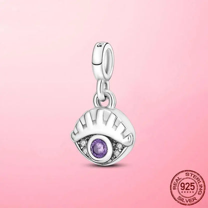 925 Silver My Love Starfish Flamingo Pendant Charm Fit Original Original Me Bracelet DIY Bead Jewelry For Women